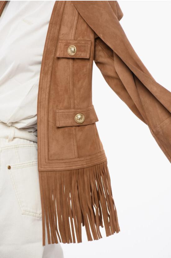  발망 코트 TF17556L001 8KA Beige - BALMAIN