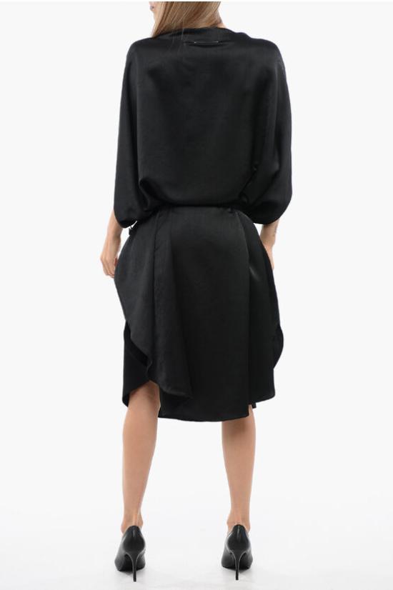  마르지엘라 미디 원피스 S52CT0774 S76459 900 Black - MAISON MARGIELA