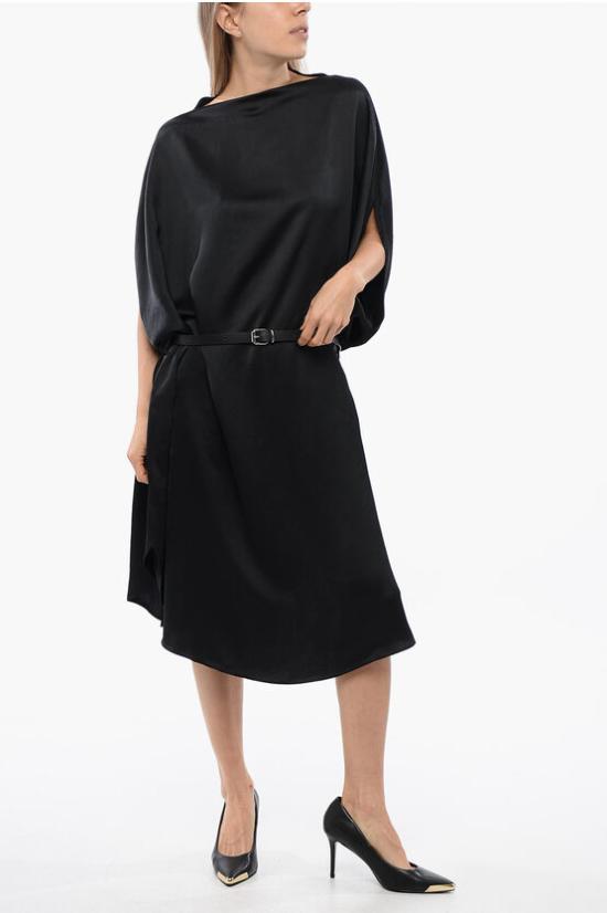  마르지엘라 미디 원피스 S52CT0774 S76459 900 Black