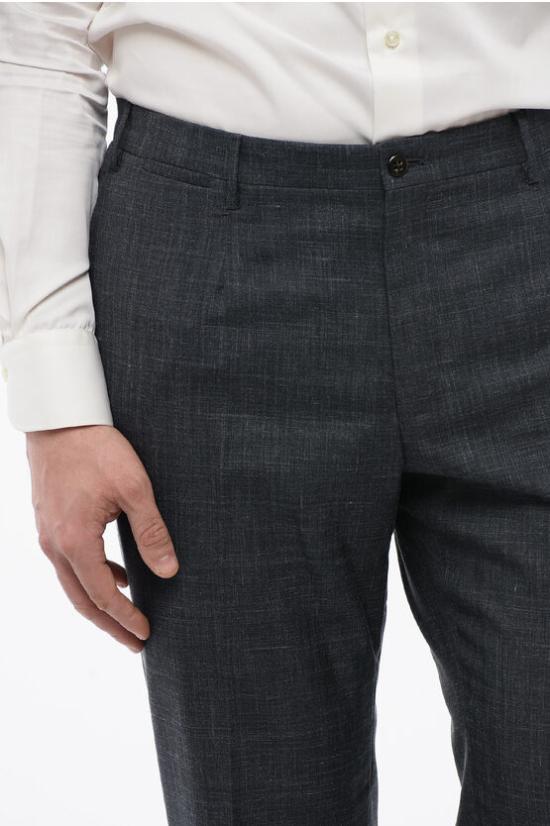  꼬르넬리아니 수트 팬츠 834222 9114160 012 Blue - CORNELIANI