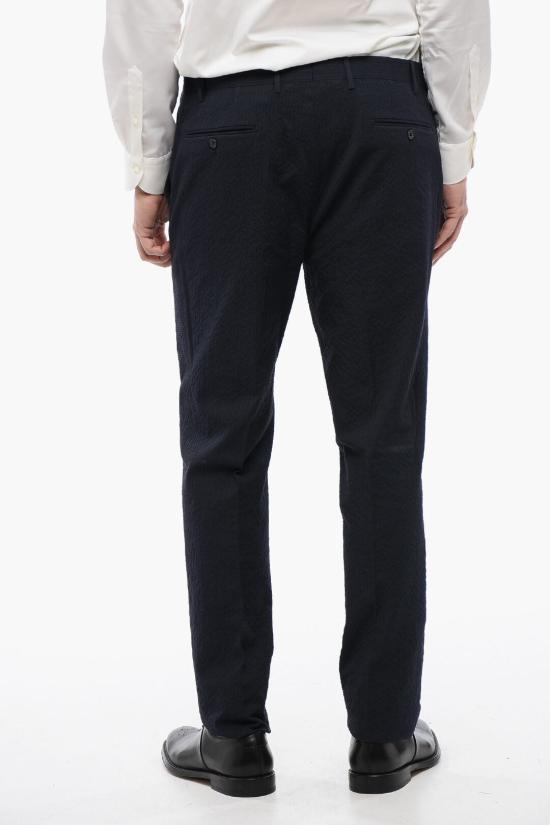  꼬르넬리아니 수트 팬츠 834R43 8284505 001 Blue - CORNELIANI