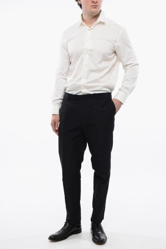  꼬르넬리아니 스트레이트 팬츠 834R05 8284302 001 Blue - CORNELIANI