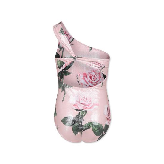 25SS [키즈] 돌체앤가바나 원피스 수영복 L5J857 ON04U HF5IZ PINK - DOLCE & GABBANA