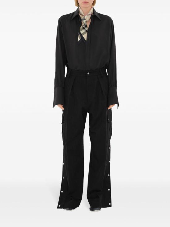 25FW 버버리 실크 스카프 8095831 STONE DOM - BURBERRY