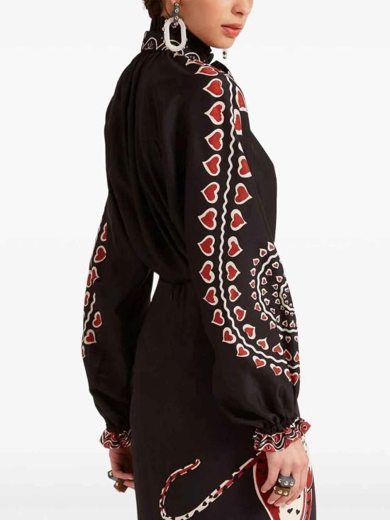 25FW 라 더블제이 블라우스 SHI0086SIL009GAT01BL01 Black - LA DOUBLEJ