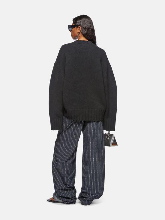 24FW 디 아티코 스웨터 248WCK107KW046100 Black - THE ATTICO