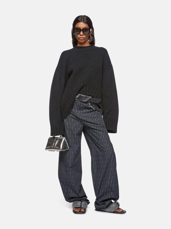 24FW 디 아티코 스웨터 248WCK107KW046100 Black - THE ATTICO