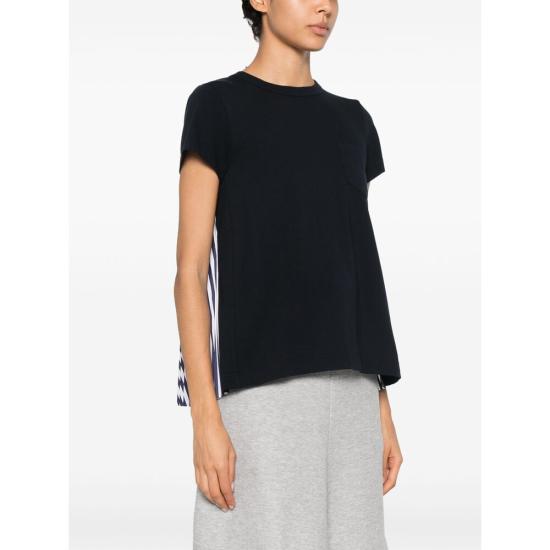 25SS 사카이 반팔 티셔츠 SCW 238 240 BLUE - SACAI