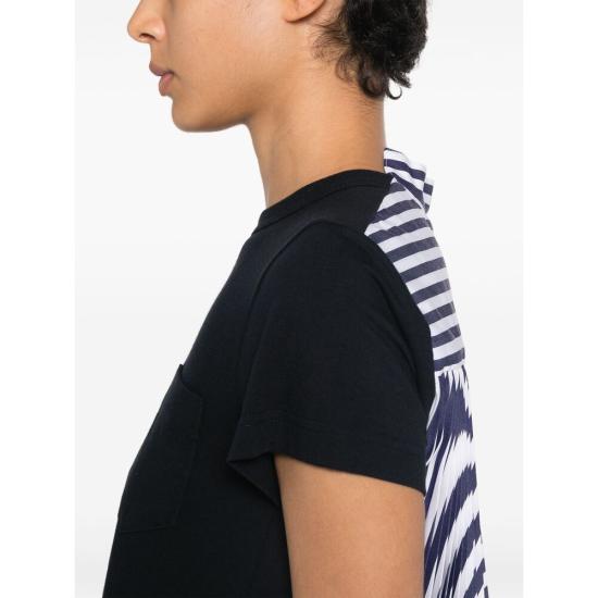 25SS 사카이 반팔 티셔츠 SCW 238 240 BLUE - SACAI