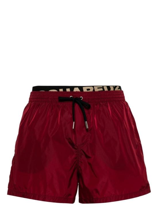 24FW 디스퀘어드2 스윔팬츠 D7B645490604 Dark Red - DSQUARED2