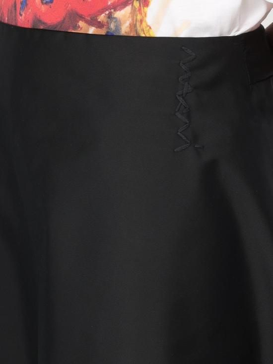 25FW 마르니 미디 스커트 GOMA0678SUUTN923 00N99 Black - MARNI