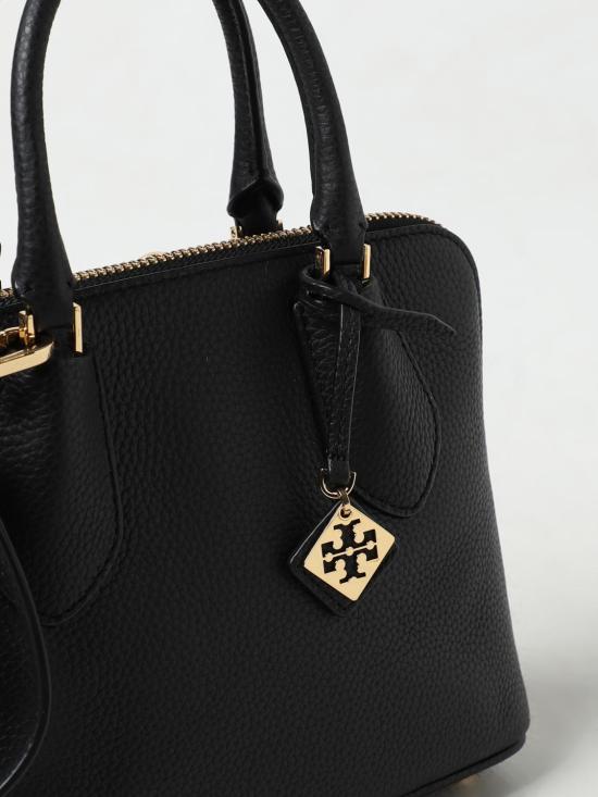 25FW 토리버치 키라 페블 레더 미니 스윙 사첼 155619 001 Black - TORY BURCH