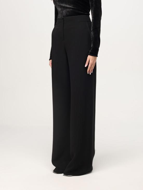  조르지오 아르마니 스트레이트 팬츠 GW000168TE10071 UC001 Black - GIORGIO ARMANI