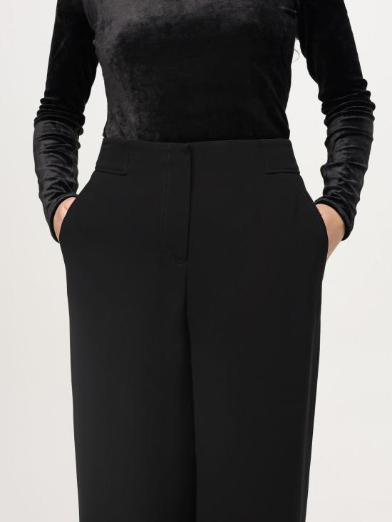  조르지오 아르마니 스트레이트 팬츠 GW000168TE10071 UC001 Black - GIORGIO ARMANI