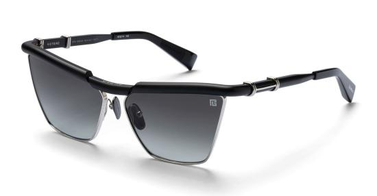 24FW 발망 안경 BPS 169B 60 BLACK SILVER - BALMAIN