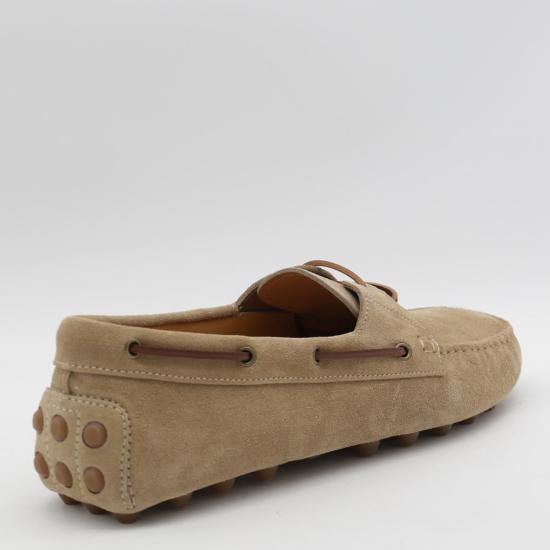 25SS 토즈 보트 고미노 버블 스웨이드 로퍼 XXM52K05300RE0C801 Beige - TODS