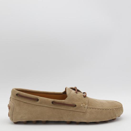 25SS 토즈 보트 고미노 버블 스웨이드 로퍼 XXM52K05300RE0C801 Beige - TODS