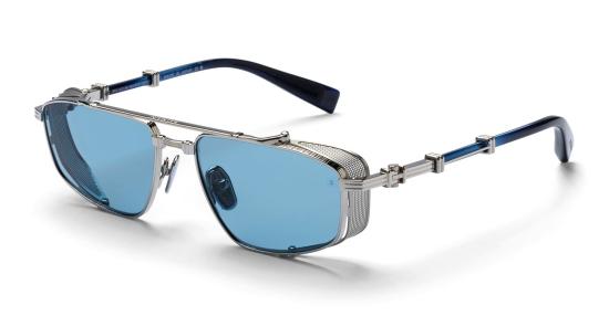 24FW 발망 선글라스 BPS 142F 56 SILVER - BALMAIN