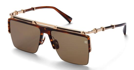24FW 발망 선글라스 BPS 168B 61 BROWN GOLD - BALMAIN