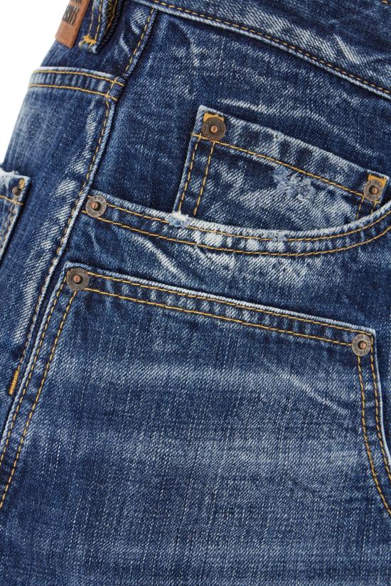 25SS 디스퀘어드2 데님 숏팬츠 S74MU0872S30309 470 NAVY BLUE - DSQUARED2