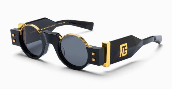 24FW 발망 선글라스 BPS 167A 43 Black - BALMAIN