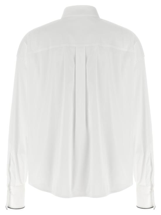 25FW 브루넬로 쿠치넬리 블라우스 M0091NL496C159 White - BRUNELLO CUCINELLI