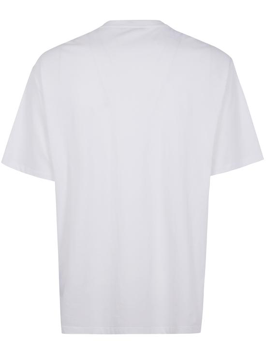 25SS 발망 탑 EH1EH170PC74 GQV WHITE RED BLACK - BALMAIN