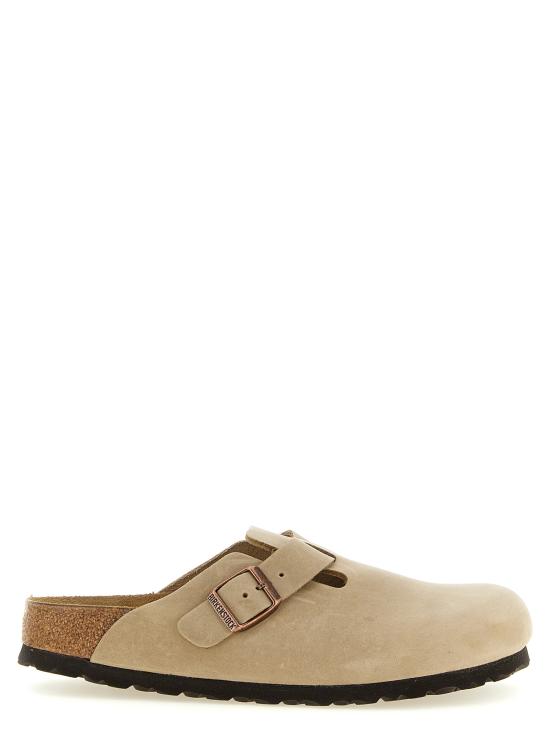 26FW 버켄스탁 보스턴 BS 뮬 960813TABACCOBROWN Beige