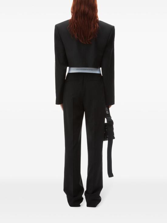 25SS 알렉산더 왕 플레어 팬츠 1WC3244748 001 BLACK - ALEXANDER WANG