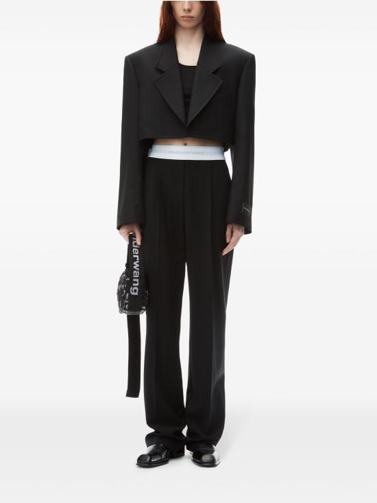 25SS 알렉산더 왕 플레어 팬츠 1WC3244748 001 BLACK - ALEXANDER WANG