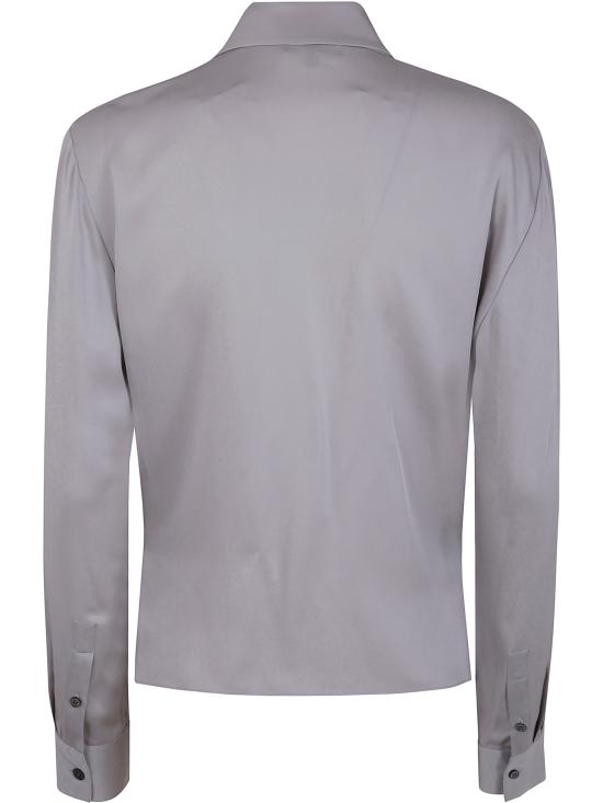 25SS 띠어리 블라우스 O1102503 B6M PLATINUM - THEORY