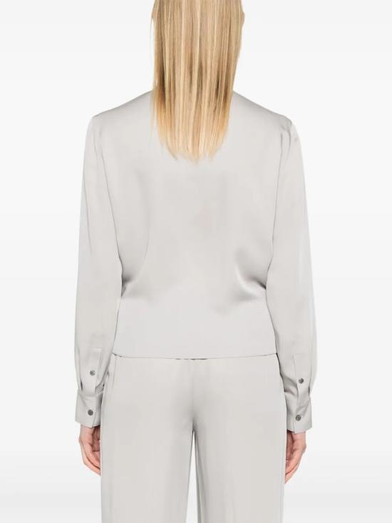 25SS 띠어리 블라우스 O1102503 B6M PLATINUM - THEORY