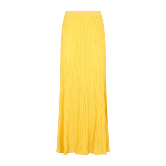  가브리엘라허스트 미디 스커트 2239800 A016 CDY CADMIUM YELLOW - GABRIELA HEARST