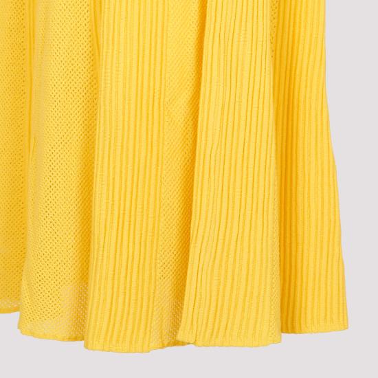  가브리엘라허스트 미디 스커트 2239800 A016 CDY CADMIUM YELLOW - GABRIELA HEARST