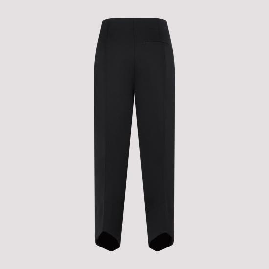 24FW 보테가베네타 스트레이트 팬츠 708514 VKIV0 1000 BLACK - BOTTEGA VENETA