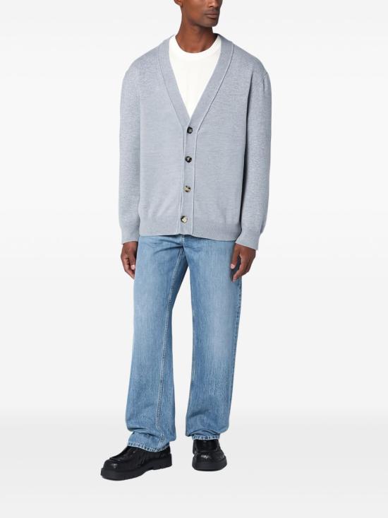 24FW 보테가베네타 가디건 777588 V2MM08531 Grey - BOTTEGA VENETA