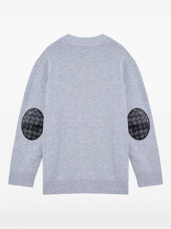 24FW 보테가베네타 가디건 777588 V2MM08531 Grey - BOTTEGA VENETA