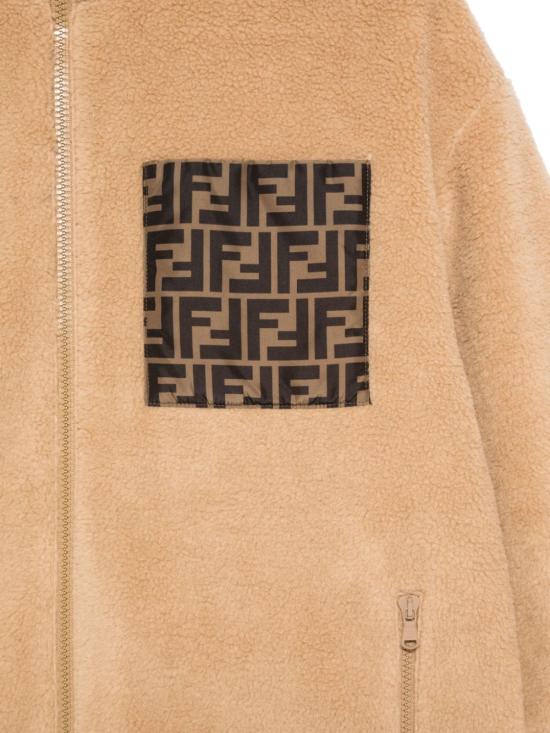 24FW [키즈] 펜디 자켓 JUA225 ARSKF1P2P Desert sand - FENDI