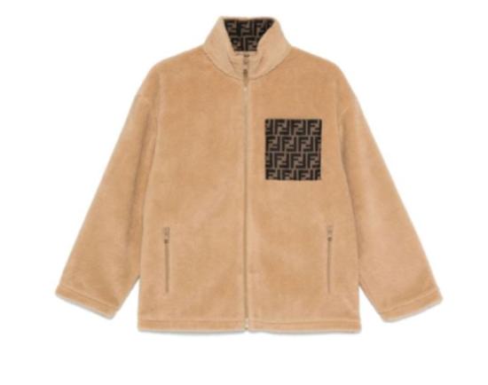 24FW [키즈] 펜디 자켓 JUA225 ARSKF1P2P Desert sand - FENDI