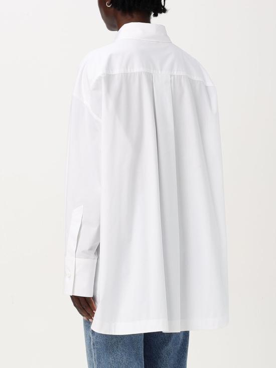 25FW 디 아티코 블라우스 250WCH00004CCC052AA 001 White - THE ATTICO