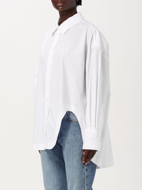 25FW 디 아티코 블라우스 250WCH00004CCC052AA 001 White - THE ATTICO
