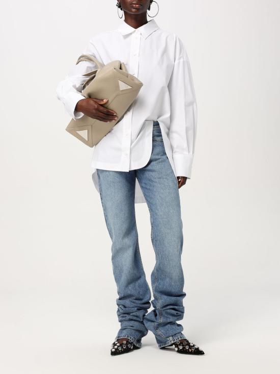 25FW 디 아티코 블라우스 250WCH00004CCC052AA 001 White - THE ATTICO