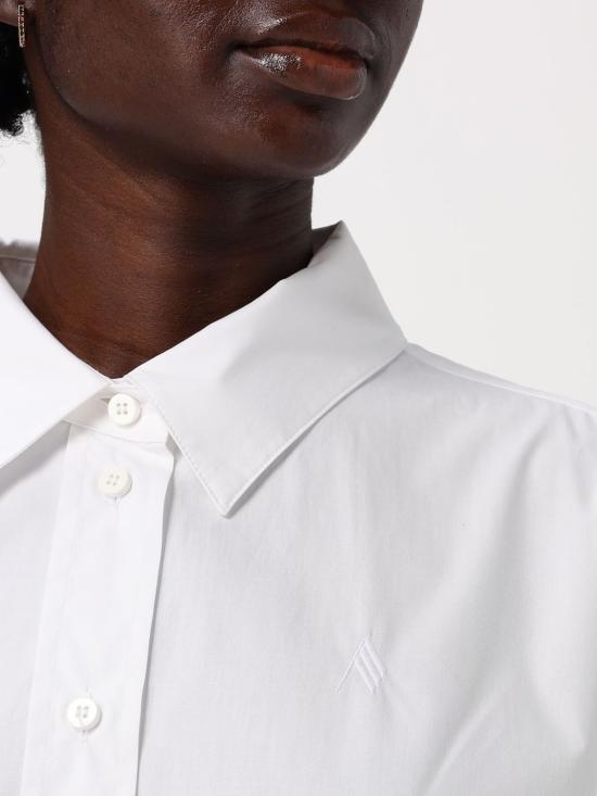 25FW 디 아티코 블라우스 250WCH00004CCC052AA 001 White - THE ATTICO