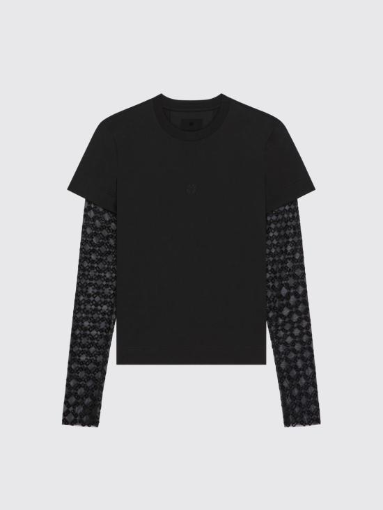 25SS 지방시 반팔 티셔츠 BW70C920H0 008 Black