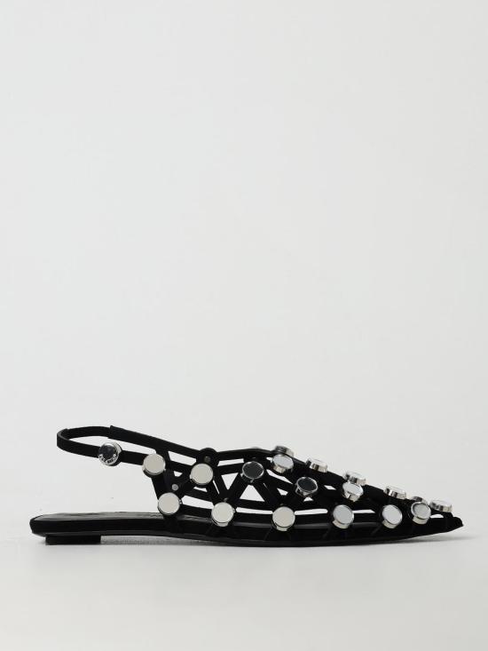 25SS 디 아티코 플랫 슈즈 246WSH00801LBT007SA 100 Black