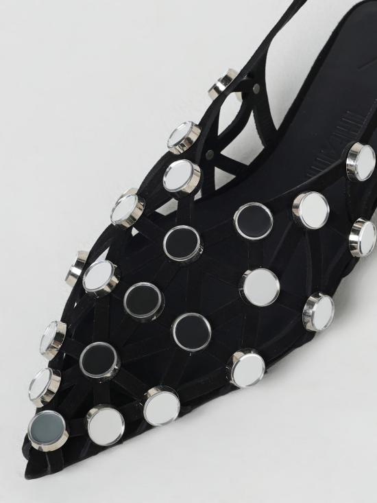 25SS 디 아티코 플랫 슈즈 246WSH00801LBT007SA 100 Black - THE ATTICO