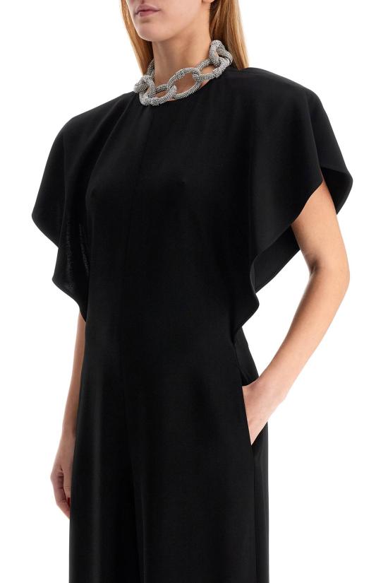 25SS 스텔라 맥카트니 점프수트 6100903DU300 1000 BLACK - STELLA MCCARTNEY