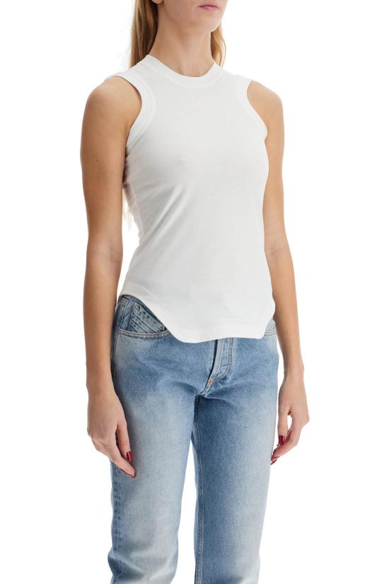 25SS 디 아티코 반팔 티셔츠 250WCN00003JJJ025AA 001W WHITE - THE ATTICO