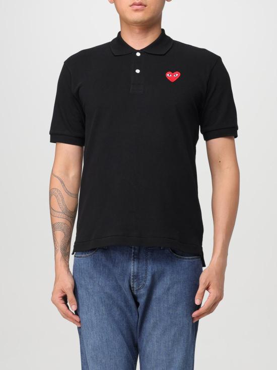  꼼데가르송 폴로 티셔츠 AXT006 1 Black