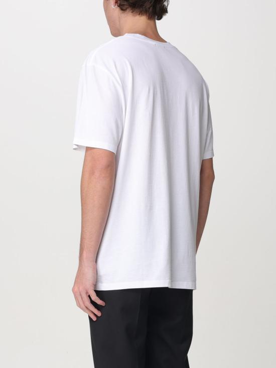 25FW 발망 반팔 티셔츠 EH1EG010BB73 GAB White - BALMAIN